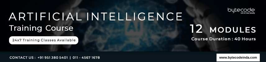 Artificial Intelligence Training course