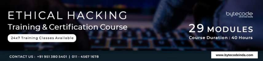 Ethical hacking training & certification course